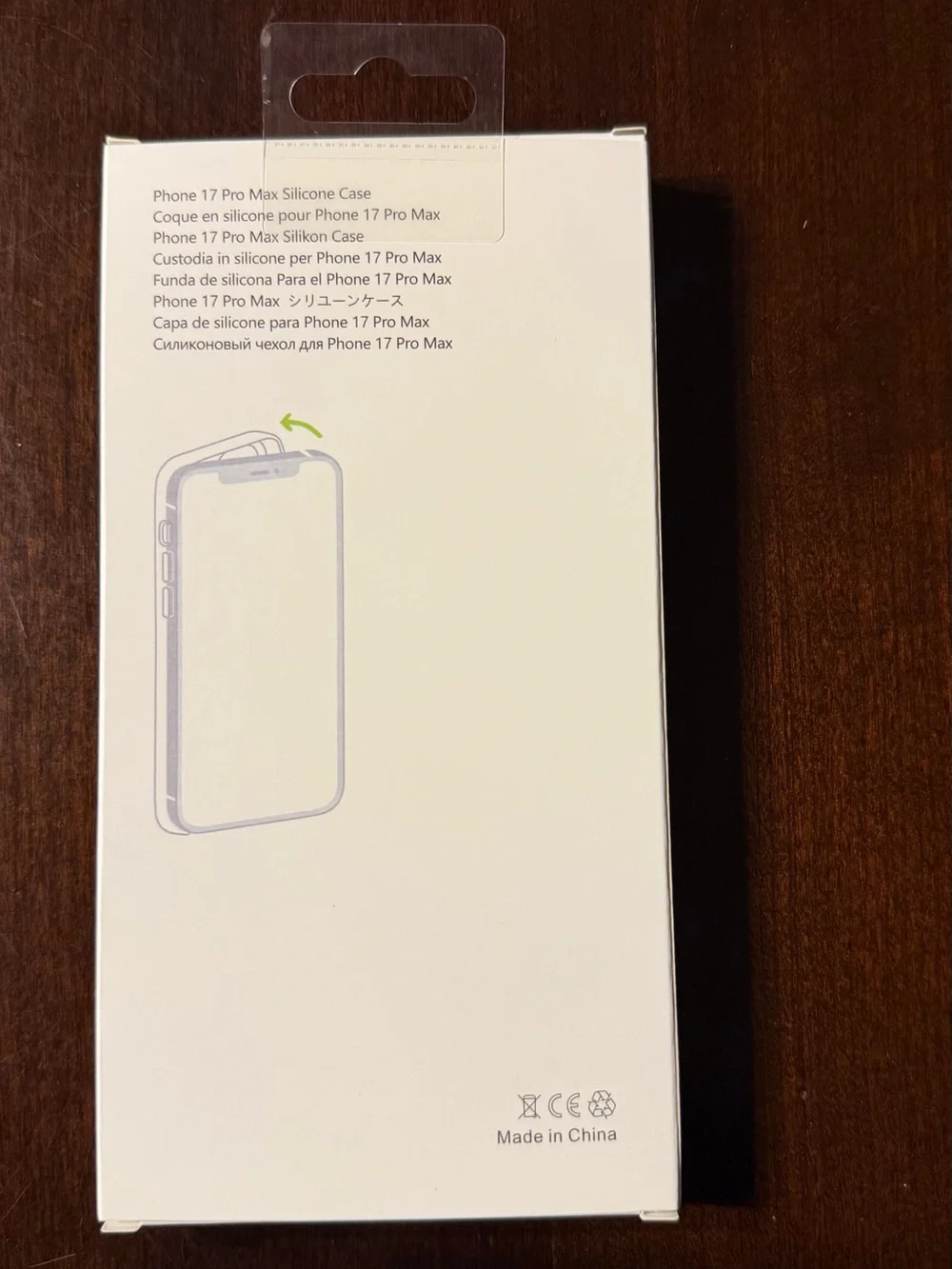 Clear Magnetic Phone Case for Phone 17 Pro Max
